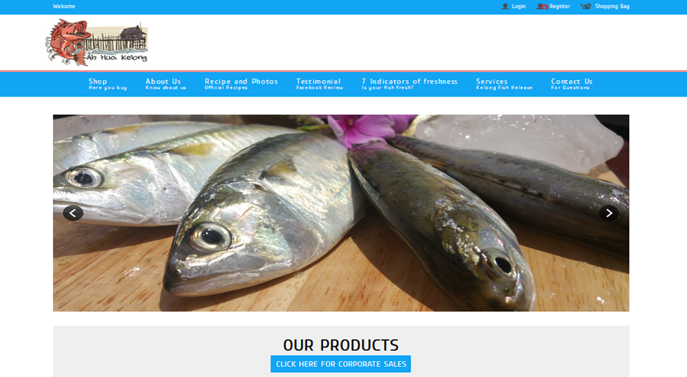 NICKTUNG client, Singapore business we built for