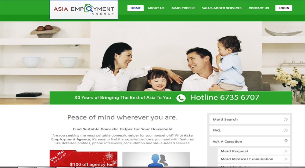 NICKTUNG client, Singapore business we built for