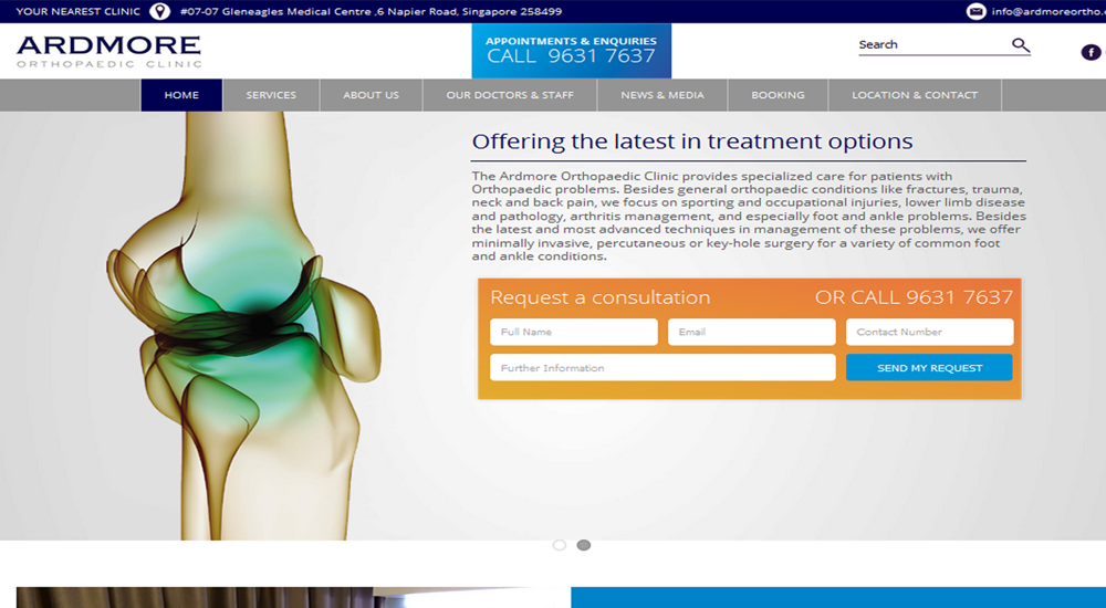 NICKTUNG client, Singapore business we built for