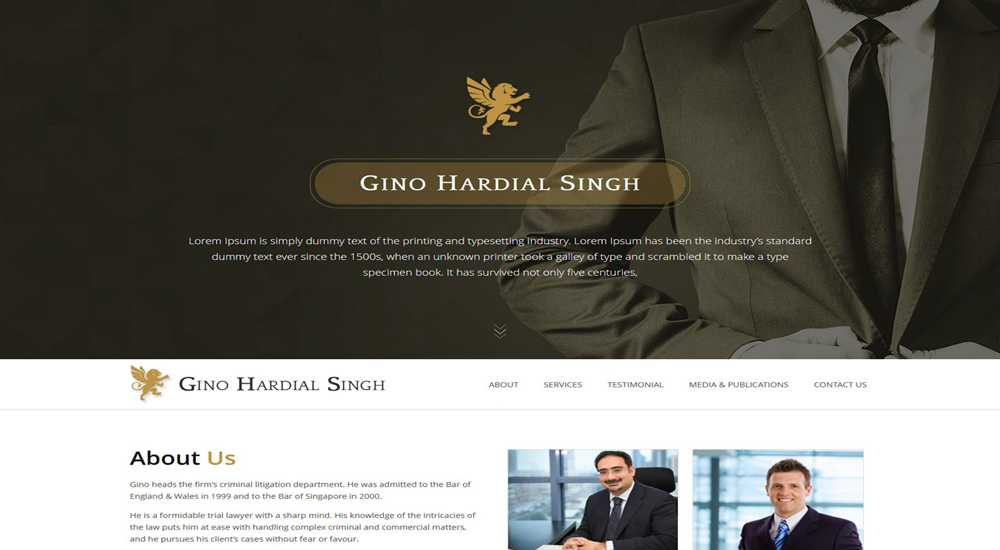 NICKTUNG client, Singapore business we built for