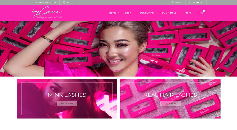 NICKTUNG client, Singapore business we built for