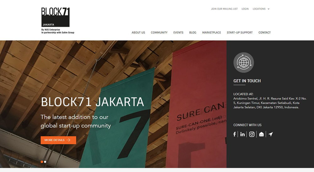 NICKTUNG client, Singapore business we built for